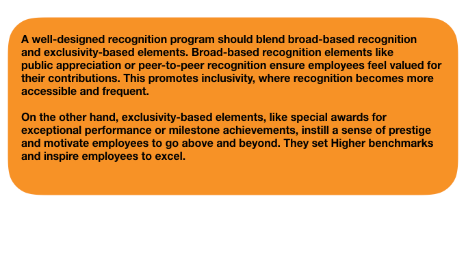 Developing a recognition program