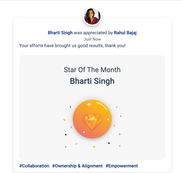 Employee Recognition Platform