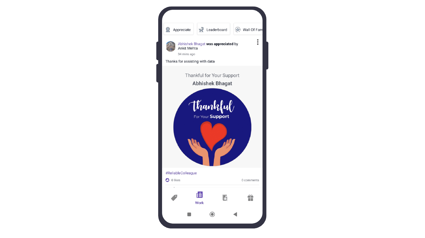 Reward System Mobile Accessibility